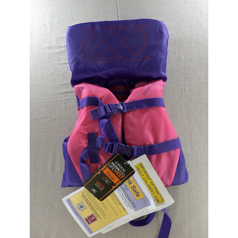 DBX Vector Series Nylon Lightweight Life Vest Infant (0-24 M) Under 30 Pounds